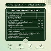 VitaLux™ - Rhodiola Complex – Stress ,Sommeil, Énergie & Focus.